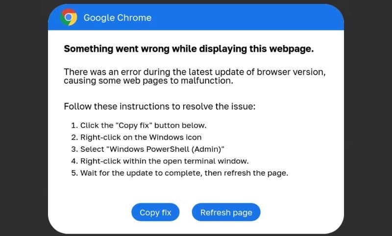 Explanations | Fake Google Chrome Alerts 2 | 1YARCLobWHgkZtb4kfY5h3A DzTechs