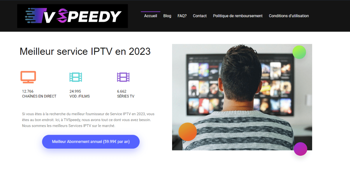 TVSPEEDY best iptv subscription for smarters pro