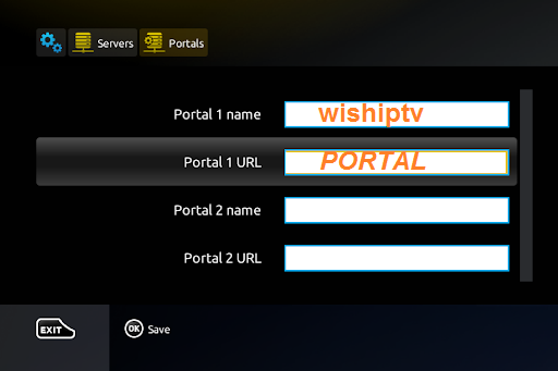 configuration portal iptv sur mag