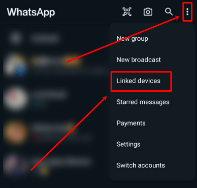 whatsapp Linked device