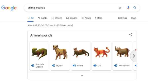 Animal sounds