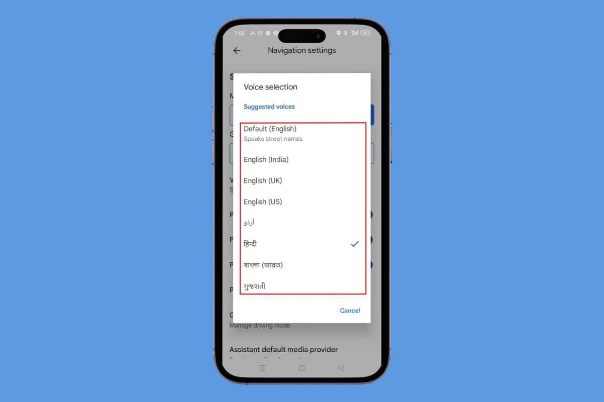 How to Change Voice in Google Maps