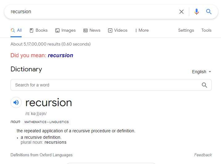 Recursion