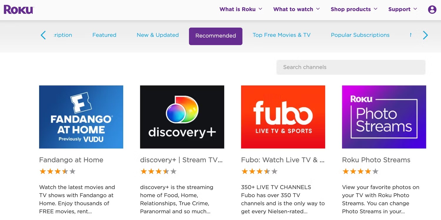 Roku | Roku Demo Channels 2 | roku channel store recommended