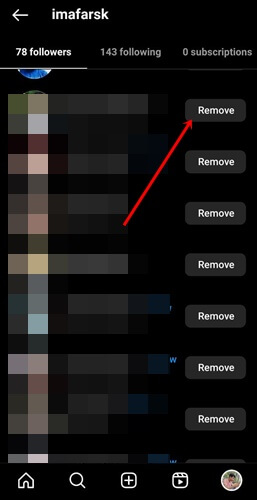remove followers