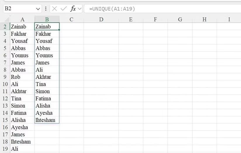 Discover hidden Excel functions that save you time and effort - 1 MCah L0ndkALs29hbtYpQ DzTechs | Explanations