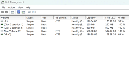 select the SD drive