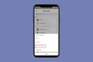 How to Remove Multiple Friends on Snapchat
