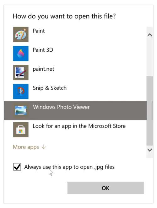 Windows Photo Viewer