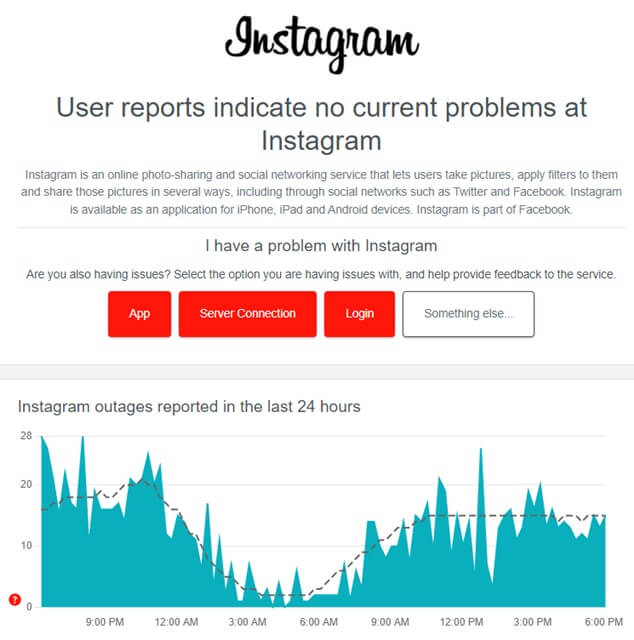 Check Instagram Servers