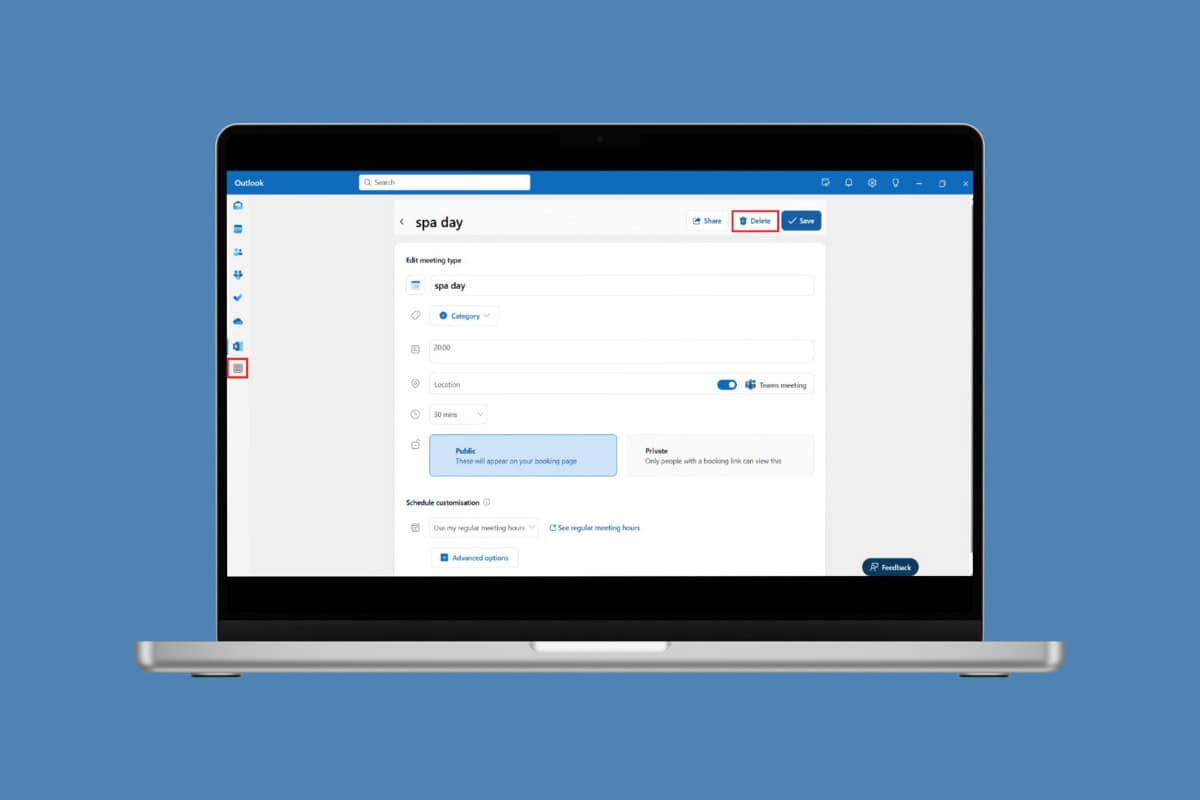 How to Delete Microsoft Bookings Calendar