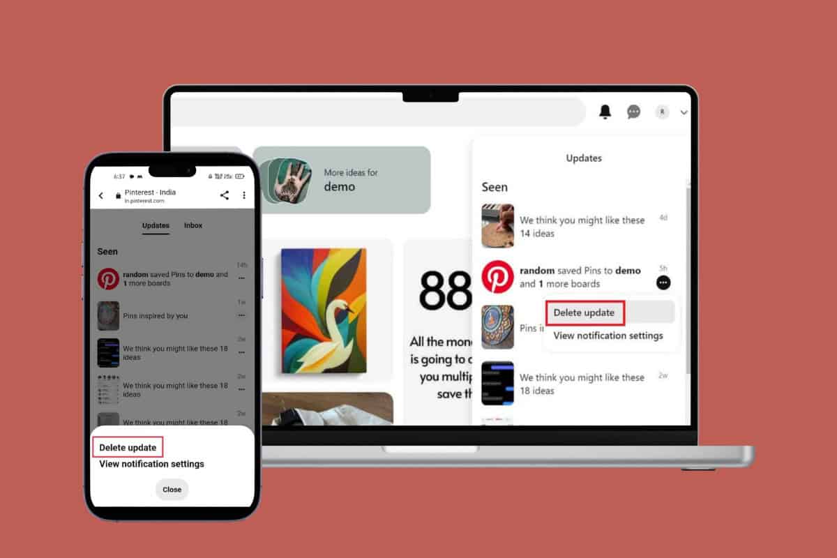 How to Delete Notifications on Pinterest