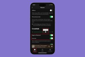 How to Enable Crossfade on Spotify