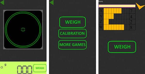 Scale in Grams Simulator Joke