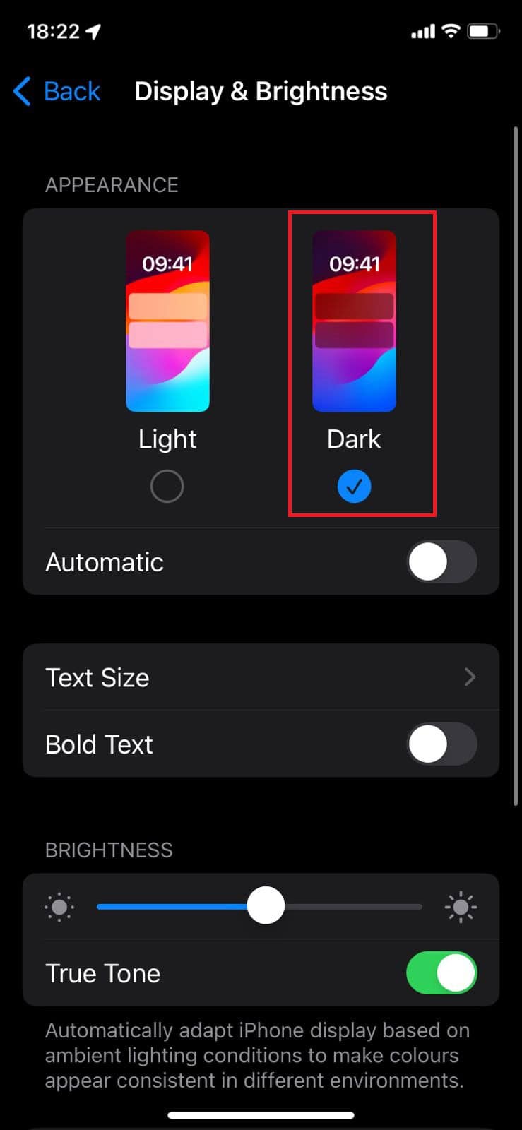 Tick on Dark | How to Change Pinterest to Dark Mode